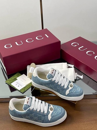 Женские кроссовки Gucci GG Interlocking   