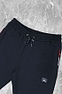 Тёмно-синие спортивные штаны Paul & Shark logo-patch
