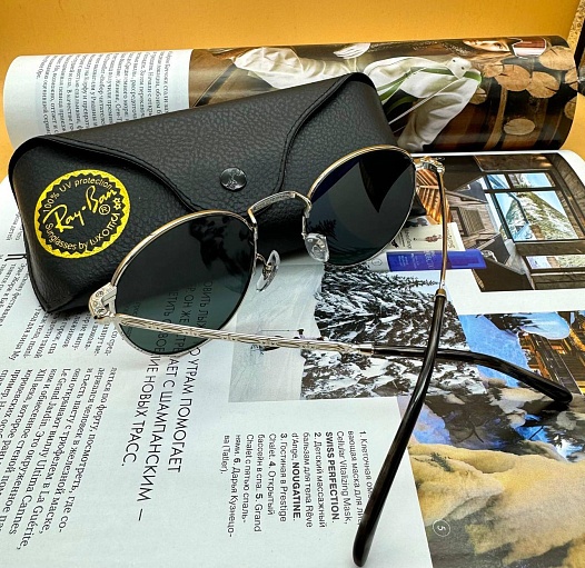 Солнцезащитные очки Ray-Ban New Round - Black   