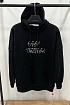 Мужское чёрное худи Off-White Arrows logo-print