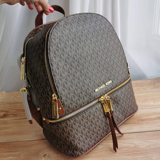 Кожаный рюкзак Michael Kors Rhea 32x27 см   