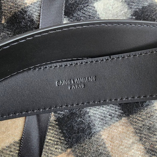 Замшевый ремень Yves Saint Laurent   