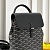 Женский рюкзак Goyard Alpin Mini Premium 23x19x9.5 см - Black