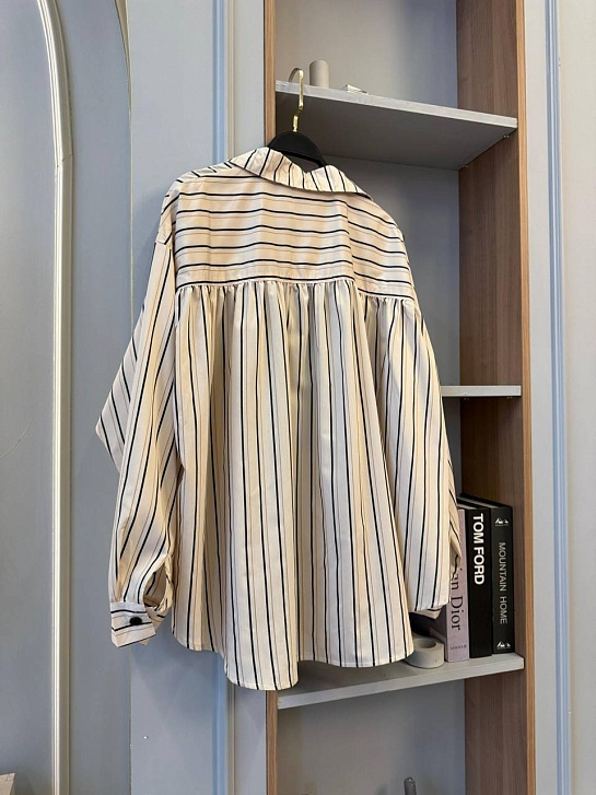 Женская рубашка в полоску Loewe