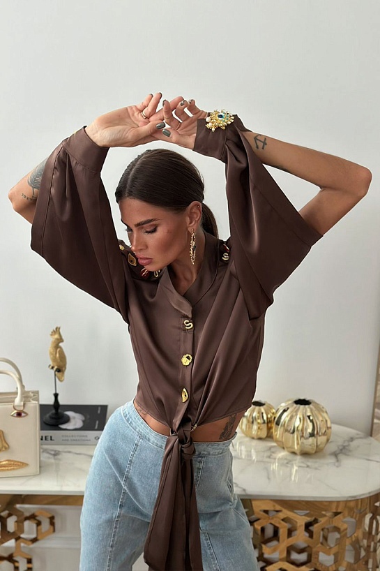 Женская рубашка Schiaparelli - Brown