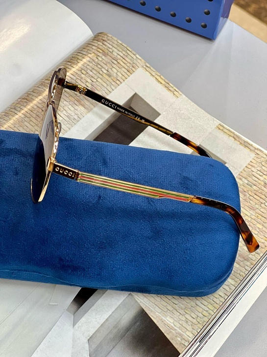 Брендовые солнцезащитные очки авиаторы Gucci