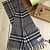 Шарф Burberry Check premium 168x30 см - Grey