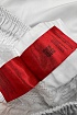 Мужские белые шорты Hugo Boss Dugo logo-embroidered