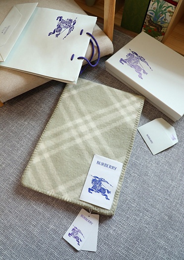 Шарф Burberry Check premium 182x30 см - Beige   