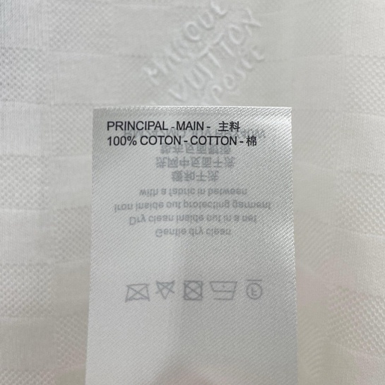 Белая оверсайз футболка Louis Vuitton