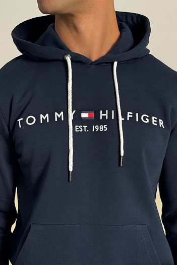 Мужское синее худи Tommy Hilfiger   