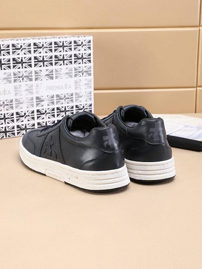 Кожаные кроссовки Premiata Bonnie - Navy   