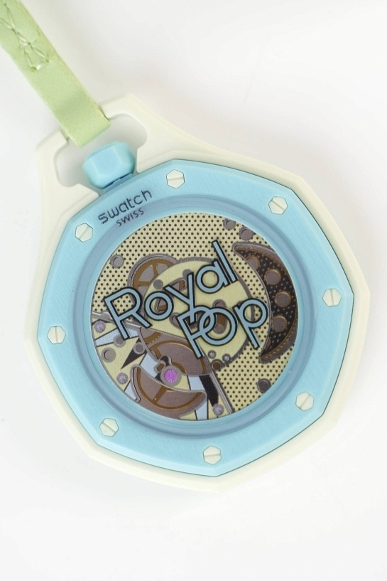 Часы Audemars Piguet x Swatch "Royal Pop" Blaue Acht premium