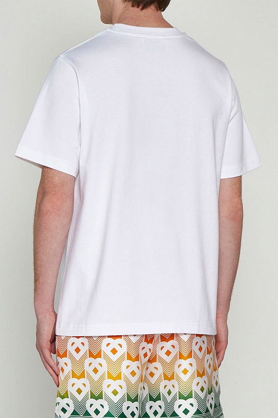 Футболка белого цвета Casablanca unity is power