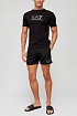 Мужские чёрные шорты Emporio Armani 7