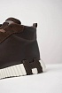 Кроссовки с мехом Hermes Bouncing high-top - Brown