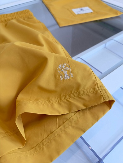 Мужские шорты Brunello Cucinelli Premium - Yellow   