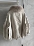Женский бомбер с натуральным мехом Max Mara premium