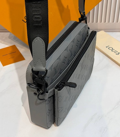 Кожаная сумка Louis Vuitton Trio premium 25x18.5x7 см   