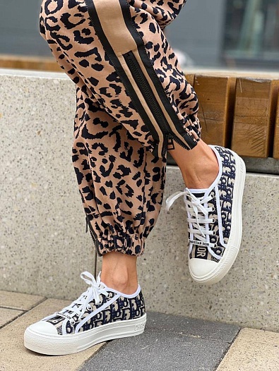 Женские кроссовки Dior Walk'n'Dior Oblique motif   