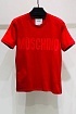 Мужская красная футболка Moschino