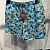 Мужские голубые шорты Etro floral-pattern