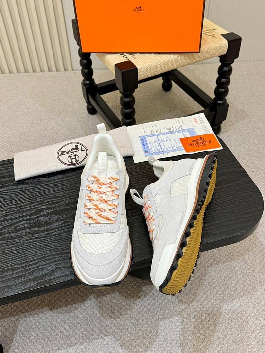 Мужские кроссовки Hermes Jimmy - White