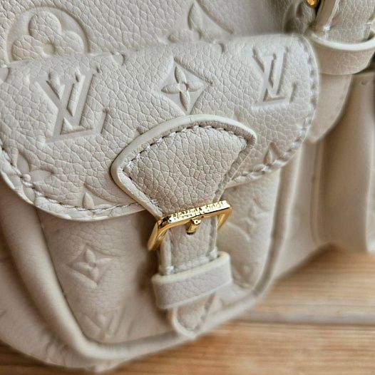 Кожаный рюкзак Louis Vuitton Monogram Empreinte 22x22 - Beige   