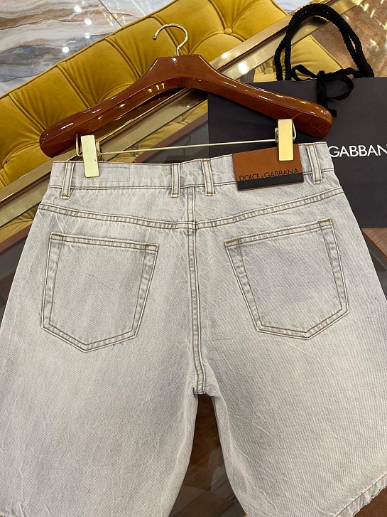 Джинсовые шорты Dolce & Gabbana Premium - Grey