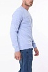 Мужской голубой джемпер Emporio Armani