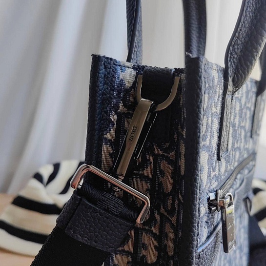 Текстильная сумка-планшет Dior 24x21 см