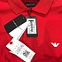 Белое поло Emporio Armani logo-embroidered