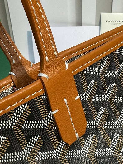 Кожаная сумка Goyard Artois premium 31x24x15 см   