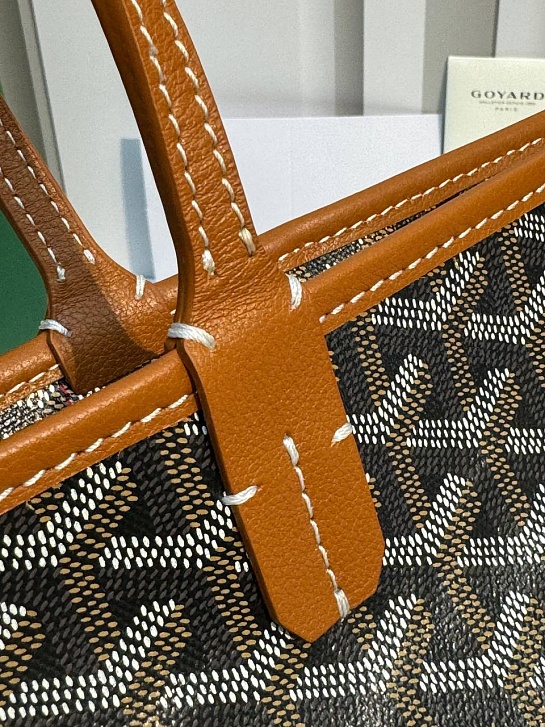 Кожаная сумка Goyard Artois premium 31x24x15 см
