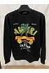 Чёрный мужской свитшот Amiri Rum Label logo-print