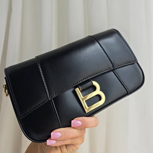 Кожаная сумка Balenciaga Hourglass 22x13 см   