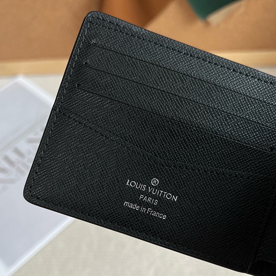 Кожаный кошелёк Louis Vuitton Marco Premium 11x8.5x1 см