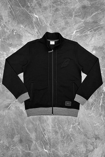 Мужская чёрная кофта Brioni   