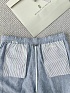 Льняные брюки Brunello Cucinelli Premium - Blue