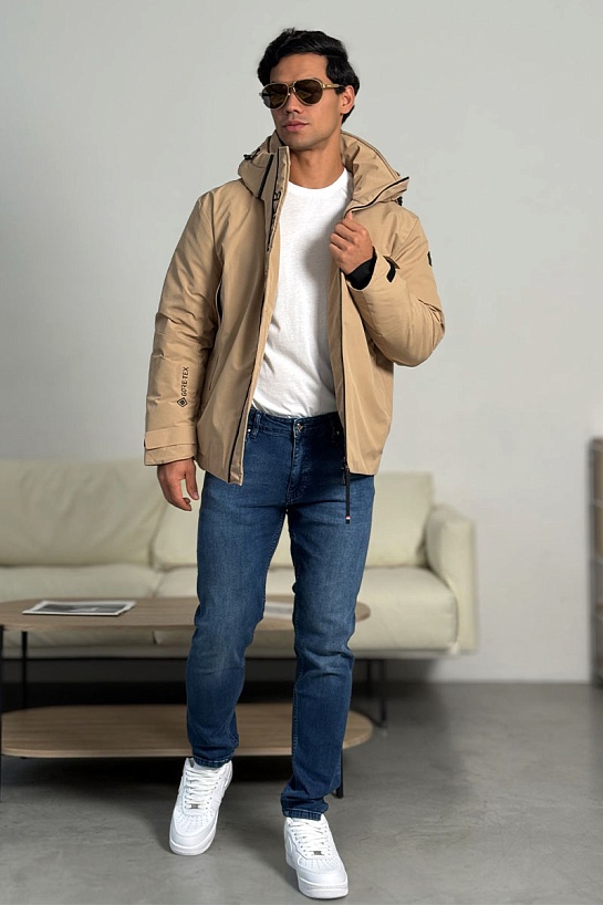 Пуховик Moncler Grenoble Gore-Tex - Beige