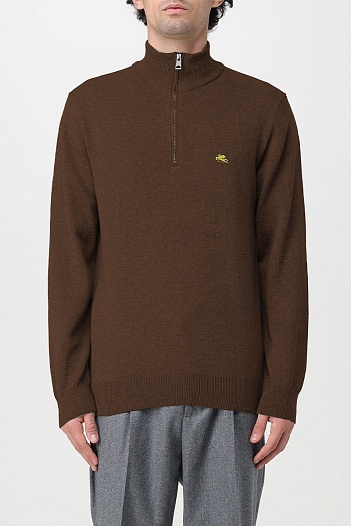 Мужская кофта Etro zip-up - Brown   