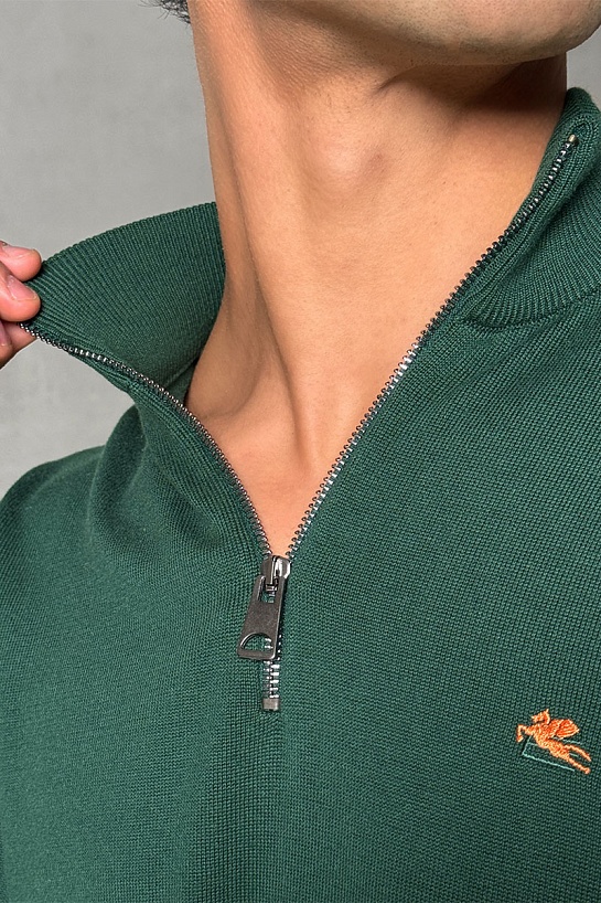 Мужская кофта Etro zip-up - Green