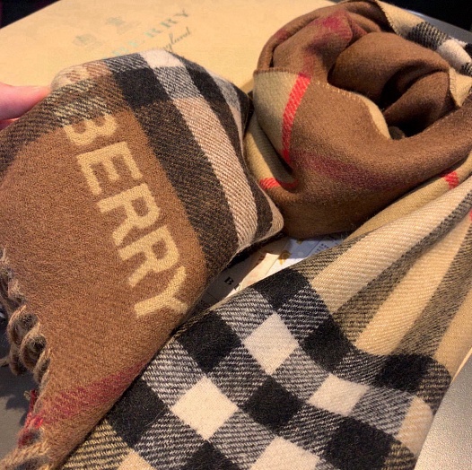 Кашемировый шарф Burberry 168x30 см   