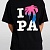 Мужская чёрная футболка Palm Angels I LOVE PA
