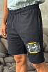 Чёрные мужские шорты Off-White Caravaggio print