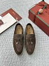 Женские лоферы Loro Piana Summer Charms Walk premium - Brown
