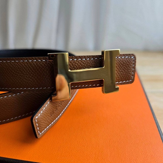 Кожаный ремень Hermes