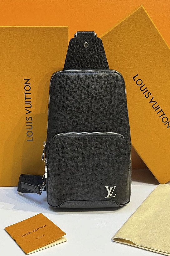 Кожаная сумка Louis Vuitton Avenue Sling premium 30x20x10 см