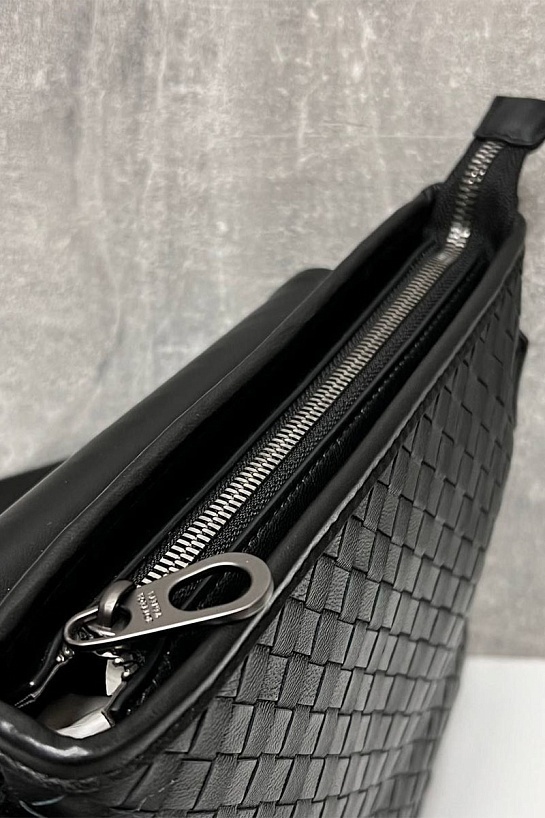 Кожаная сумка Bottega Veneta Intrecciato 27x24 см