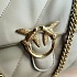 Женская кожаная сумка Love 28x18 - Beige